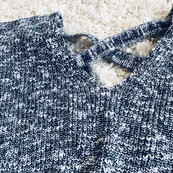 Express marled sweater cross cross back - Picture 7 of 7